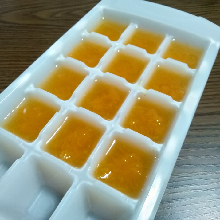 離乳食初期　メロン作り置き